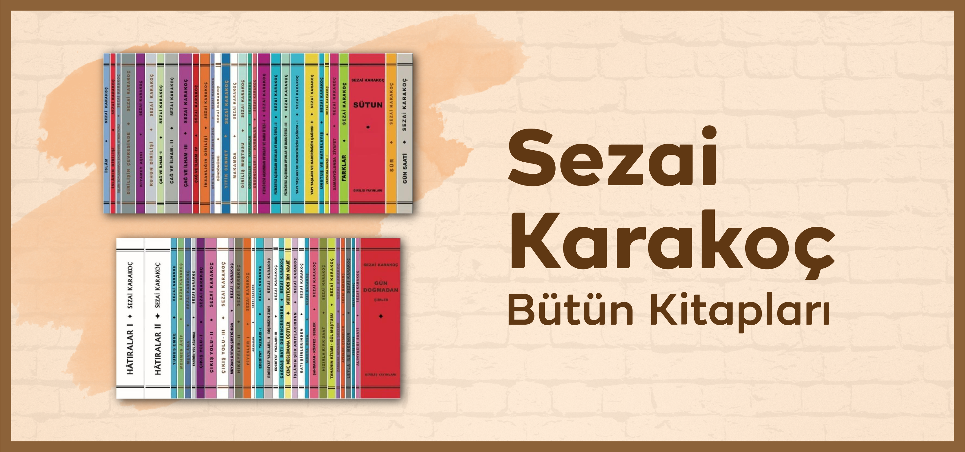 Sezai Karakoç Tüm Kitapları