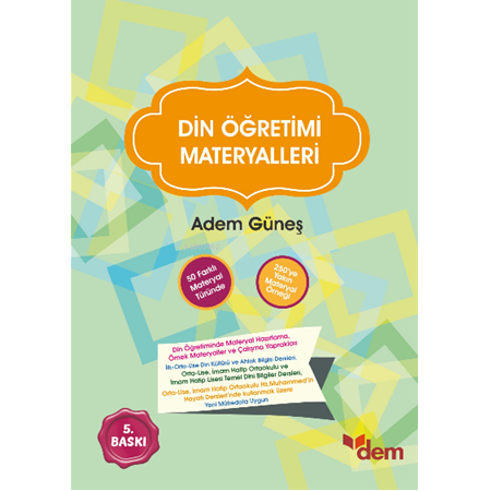 Din Öğretimi Materyalleri Adem Güneş