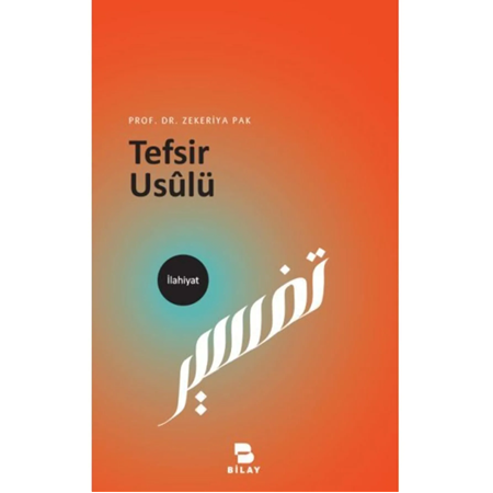 Tefsir Usulü-Zekeriya PAK