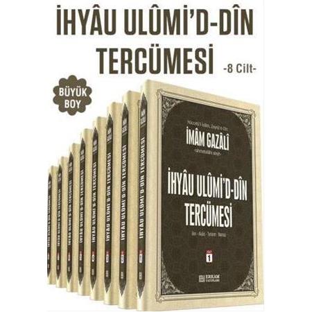 İhyau Ulumi'd-Din Tercümesi - Büyük Boy - 8 Cilt